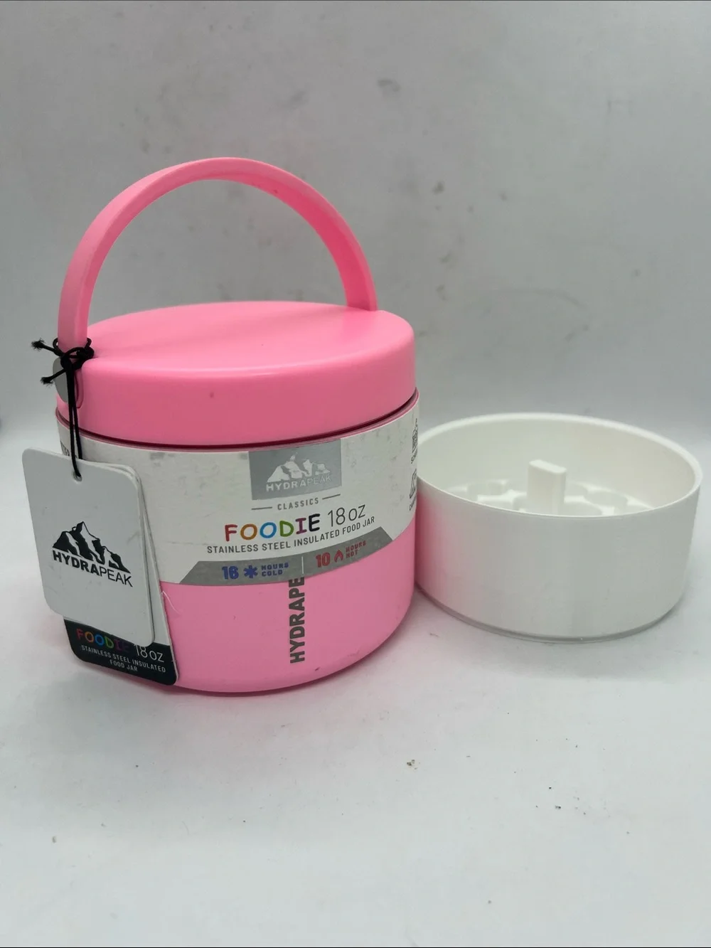 Hydrapeak Food Jar Insulated Stainless Steel Plus Peptide Storage Container NWT